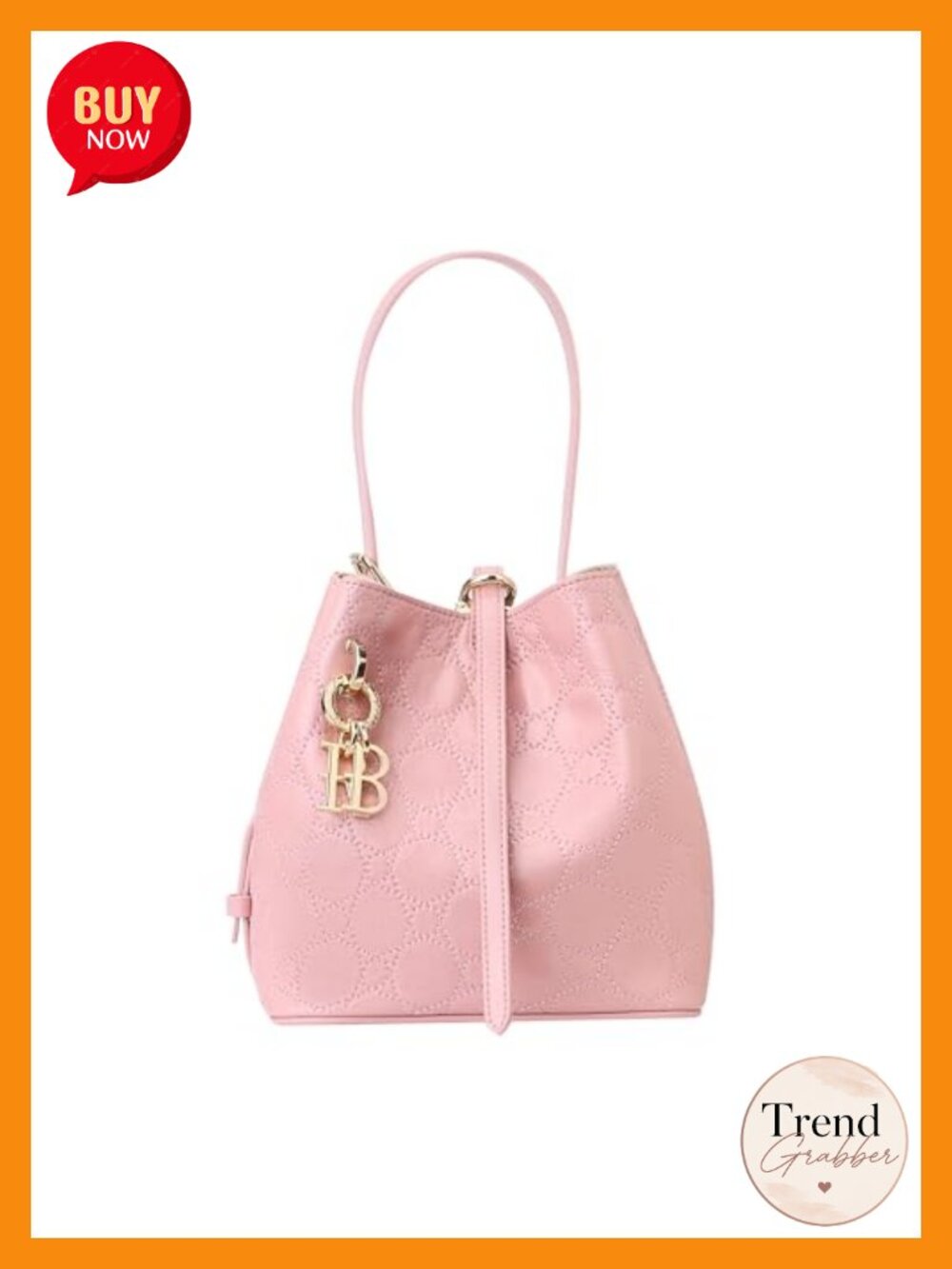 Genuine Cowhide Leather Bucket Bag with Drawstring Closure and Adjustable Strap